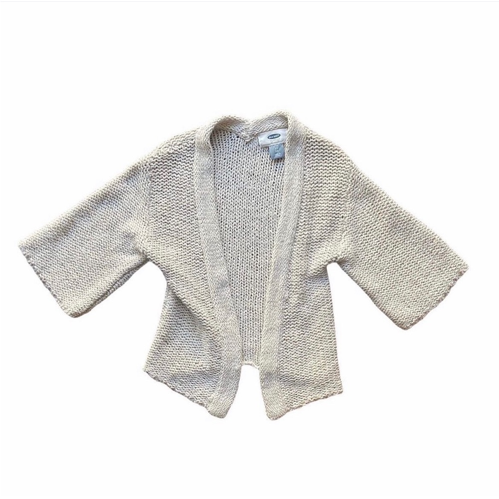 Old Navy peplum sleeve open cardigan 2T